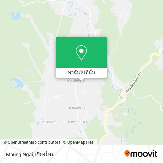Maung Ngai แผนที่