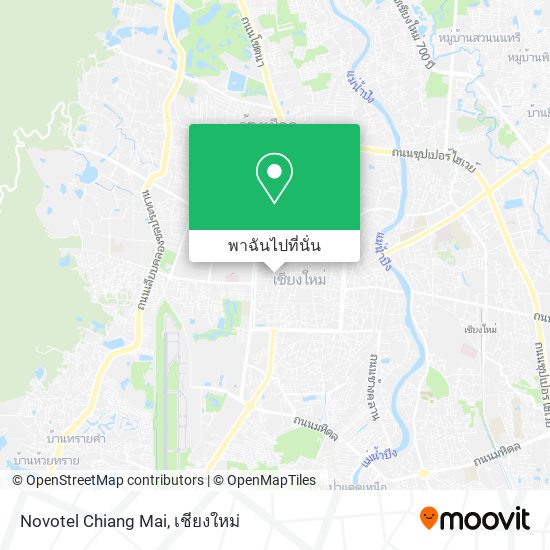 Novotel Chiang Mai แผนที่