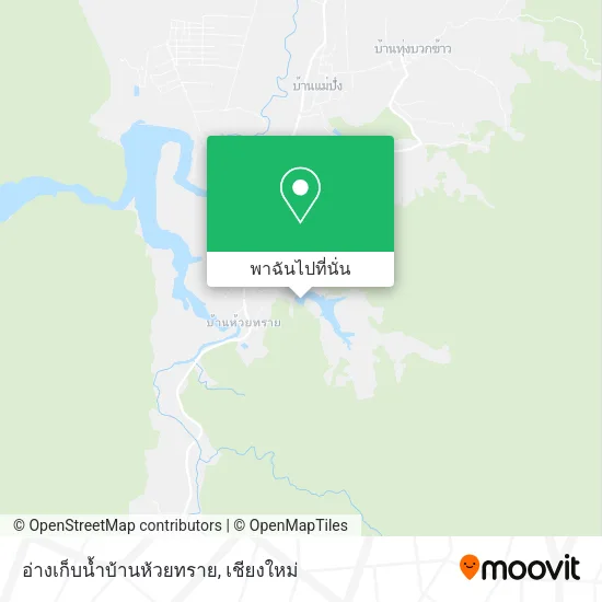 อ่างเก็บน้ำบ้านห้วยทราย แผนที่