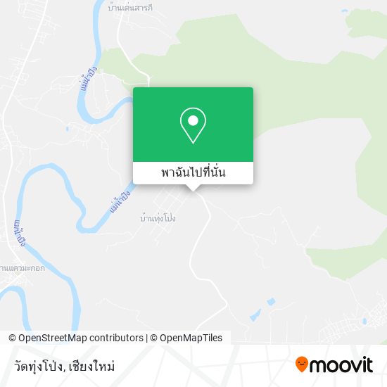 วัดทุ่งโป่ง แผนที่