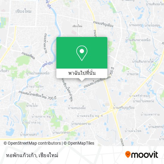 หอพักแก้วเก้า แผนที่