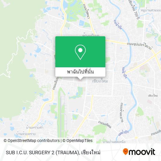 SUB I.C.U. SURGERY 2 (TRAUMA) แผนที่