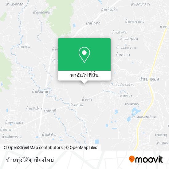 บ้านทุ่งโค้ง แผนที่