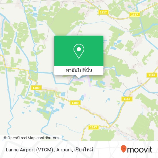 Lanna Airport (VTCM) , Airpark แผนที่