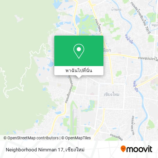 Neighborhood Nimman 17 แผนที่