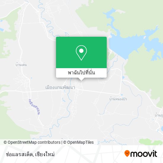 ช่อแลรสเด็ด แผนที่