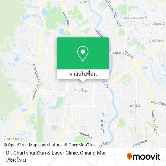 Dr. Chartchai Skin & Laser Clinic, Chiang Mai แผนที่