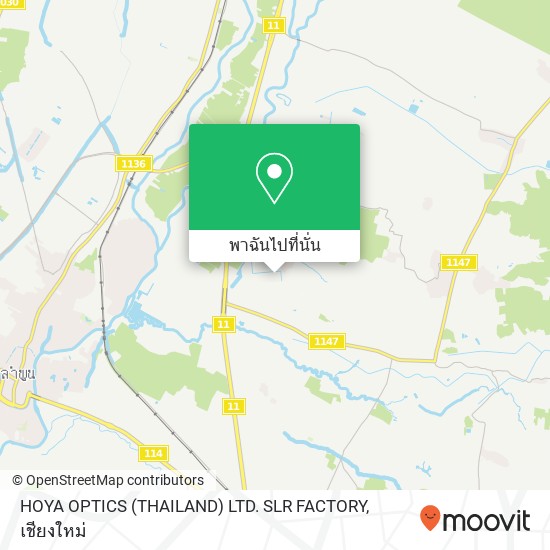 HOYA OPTICS (THAILAND) LTD. SLR FACTORY แผนที่