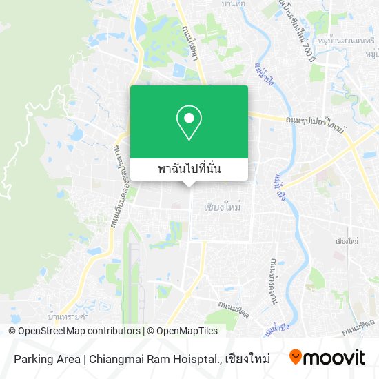 Parking Area | Chiangmai Ram Hoisptal. แผนที่