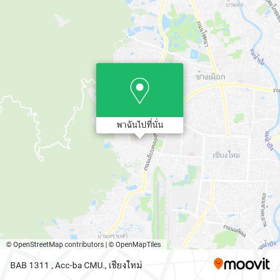BAB 1311 , Acc-ba CMU. แผนที่