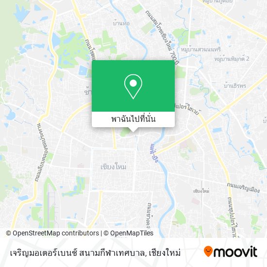 เจริญมอเตอร์เบนซ์ สนามกีฬาเทศบาล แผนที่