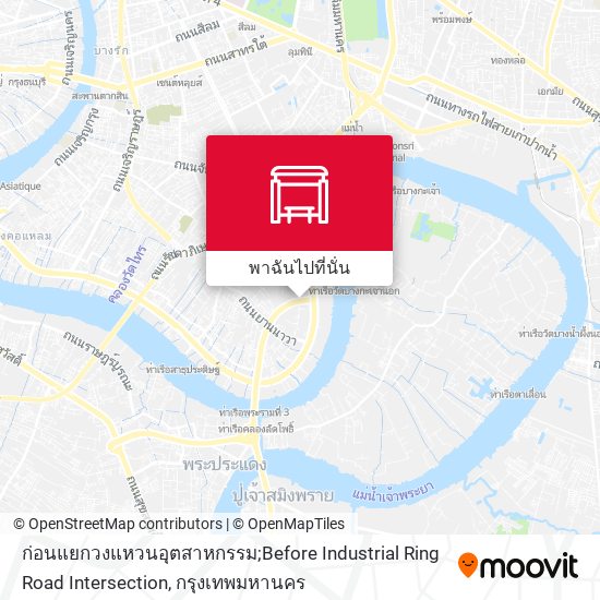 ก่อนแยกวงแหวนอุตสาหกรรม;Before Industrial Ring Road Intersection แผนที่