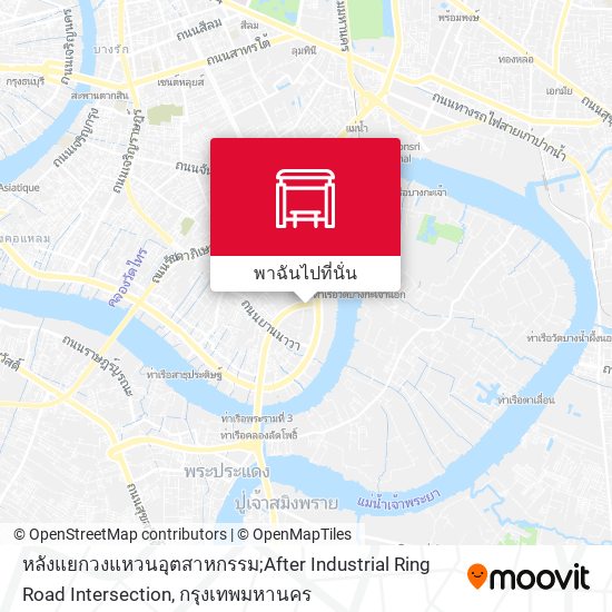 หลังแยกวงแหวนอุตสาหกรรม;After Industrial Ring Road Intersection แผนที่