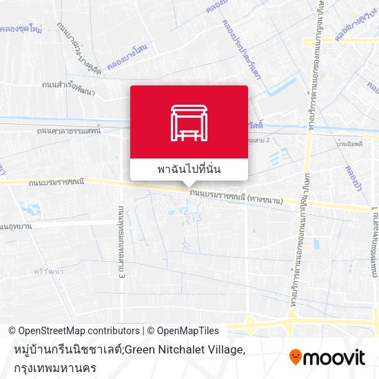 หมู่บ้านกรีนนิชชาเลต์;Green Nitchalet Village แผนที่