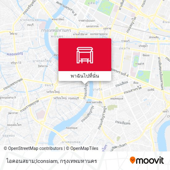 ไอคอนสยาม;Iconsiam แผนที่