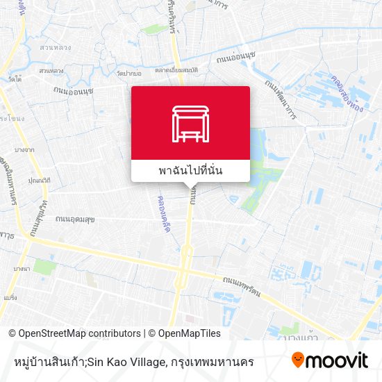 หมู่บ้านสินเก้า;Sin Kao Village แผนที่