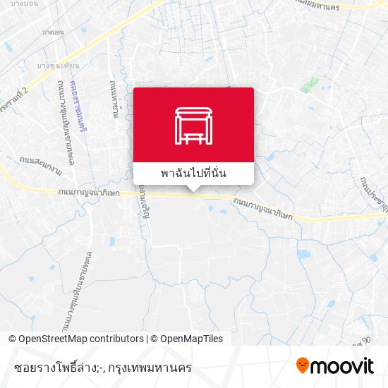 ซอยรางโพธิ์ล่าง;- แผนที่