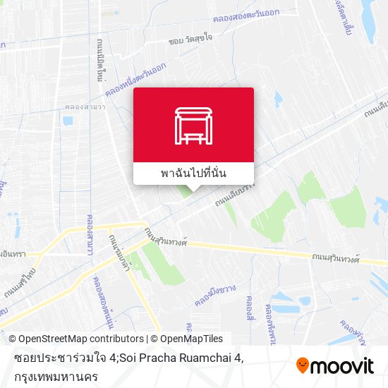 ซอยประชาร่วมใจ 4;Soi Pracha Ruamchai 4 แผนที่