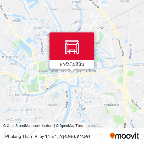 Phalang Tham Alley 115/1 แผนที่