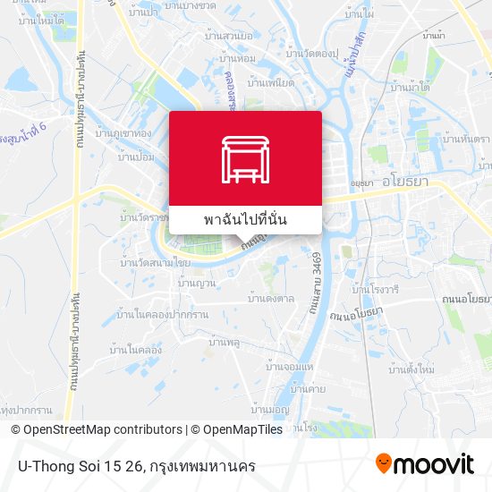 U-Thong Soi 15 26 แผนที่