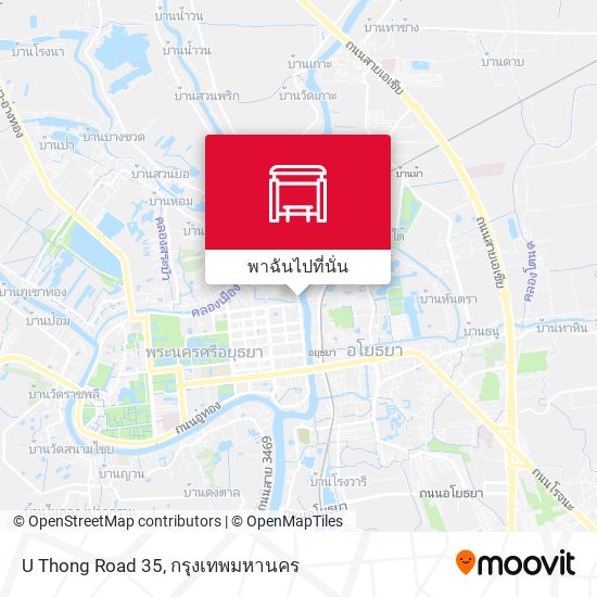 U Thong Road 35 แผนที่