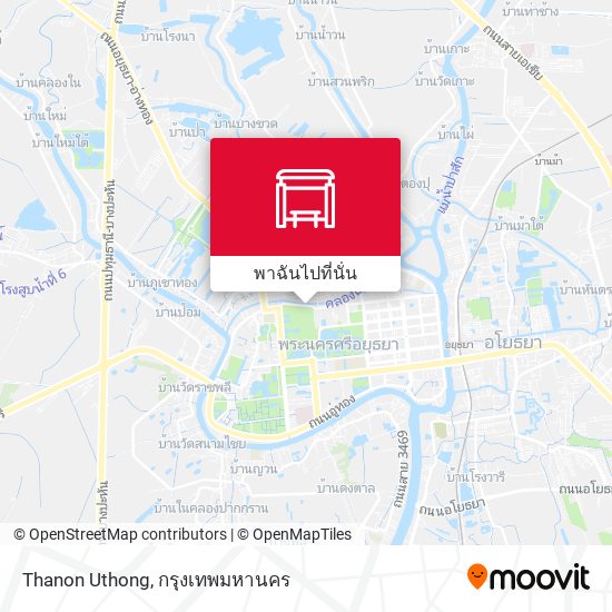 Thanon Uthong แผนที่