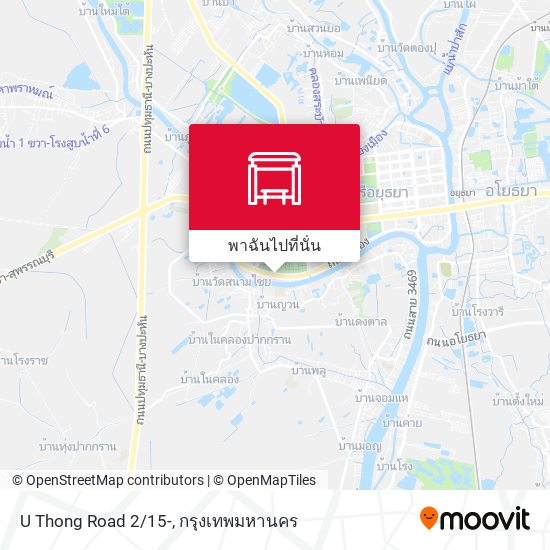 U Thong Road 2/15- แผนที่