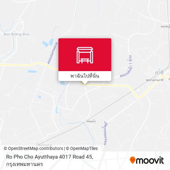 Ro Pho Cho Ayutthaya 4017 Road 45 แผนที่