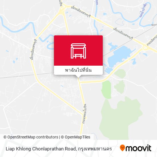 Liap Khlong Chonlaprathan Road แผนที่