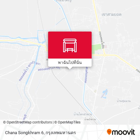 Chana Songkhram 6 แผนที่