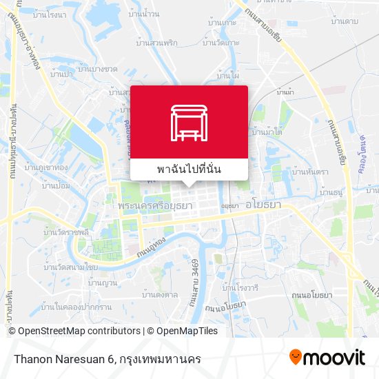 Thanon Naresuan 6 แผนที่