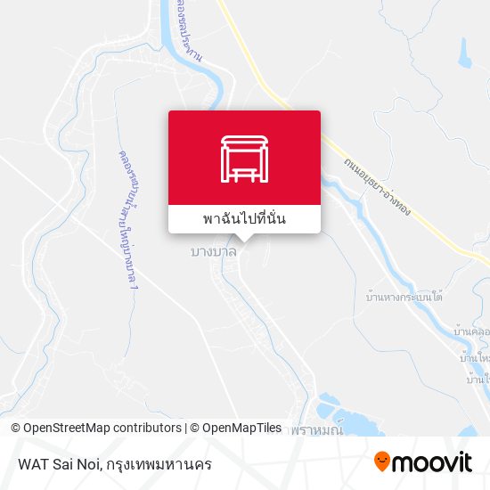 WAT Sai Noi แผนที่