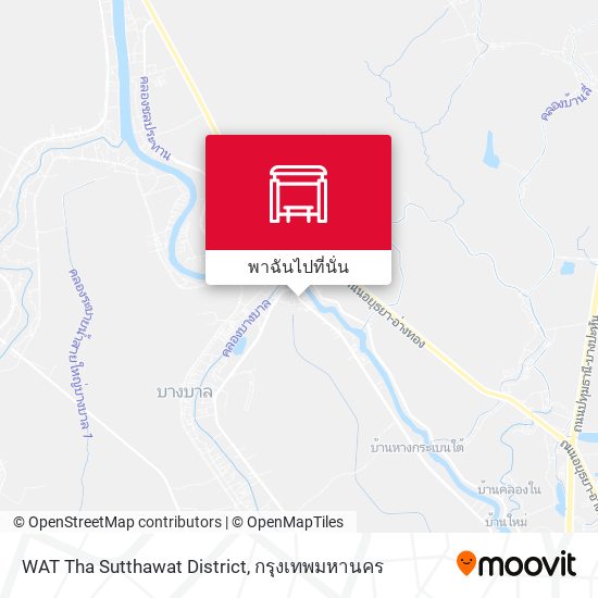 WAT Tha Sutthawat District แผนที่