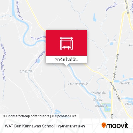 WAT Bun Kannawas School แผนที่