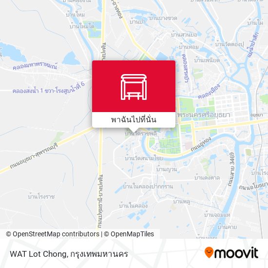 WAT Lot Chong แผนที่