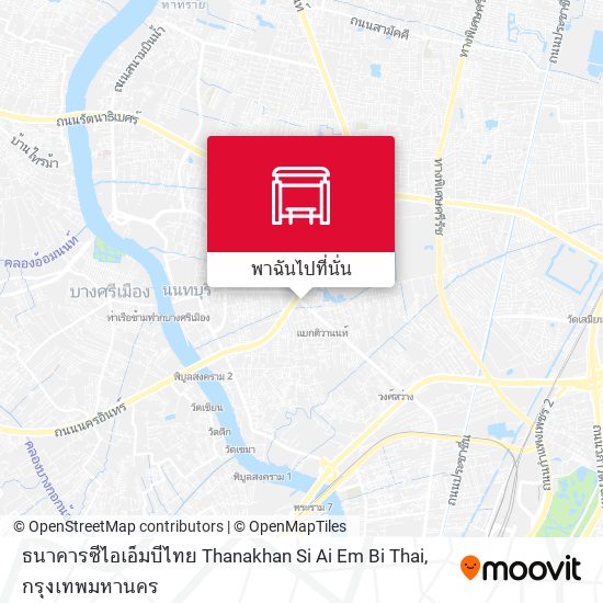 ธนาคารซีไอเอ็มบีไทย Thanakhan Si Ai Em Bi Thai แผนที่