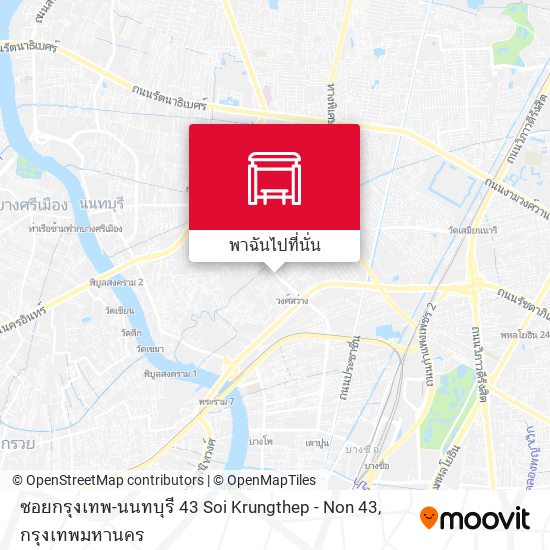 ซอยกรุงเทพ-นนทบุรี 43 Soi Krungthep - Non 43 แผนที่