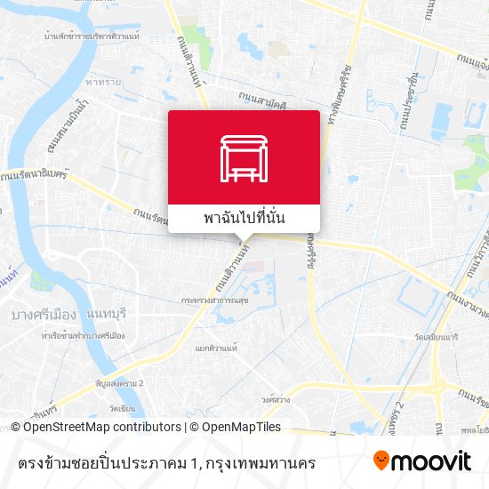 ตรงข้ามซอยปิ่นประภาคม 1 แผนที่