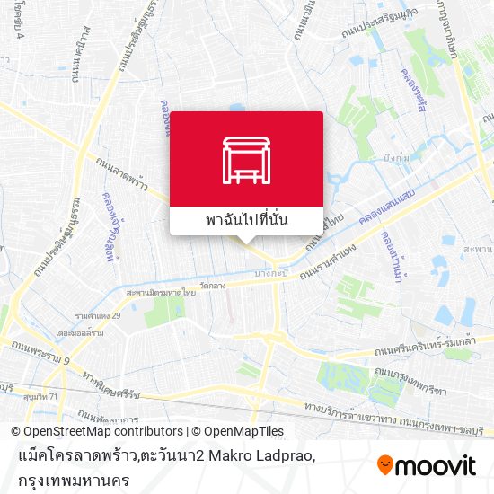 แม็คโครลาดพร้าว,ตะวันนา2 Makro Ladprao แผนที่