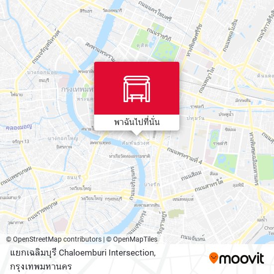 แยกเฉลิมบุรี Chaloemburi Intersection แผนที่