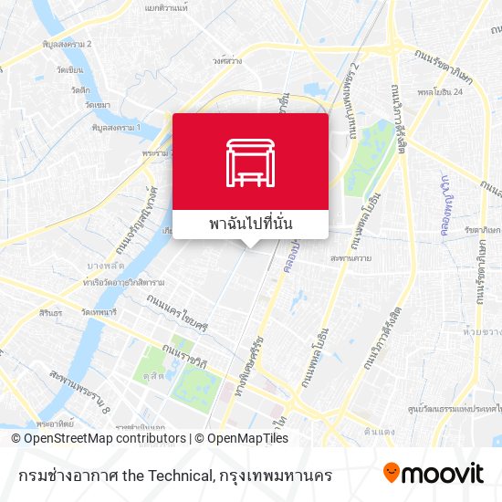 กรมช่างอากาศ the Technical แผนที่