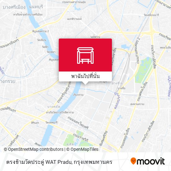 ตรงข้ามวัดประดู่ WAT Pradu แผนที่