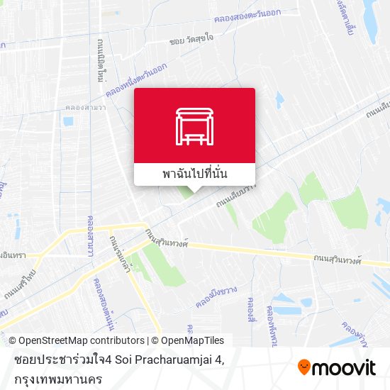 ซอยประชาร่วมใจ4 Soi Pracharuamjai 4 แผนที่