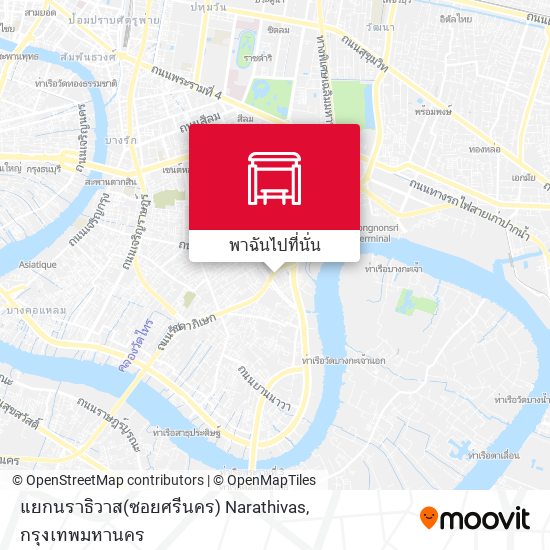 แยกนราธิวาส(ซอยศรีนคร) Narathivas แผนที่