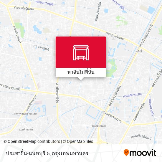 ประชาชื่น-นนทบุรี 5 แผนที่