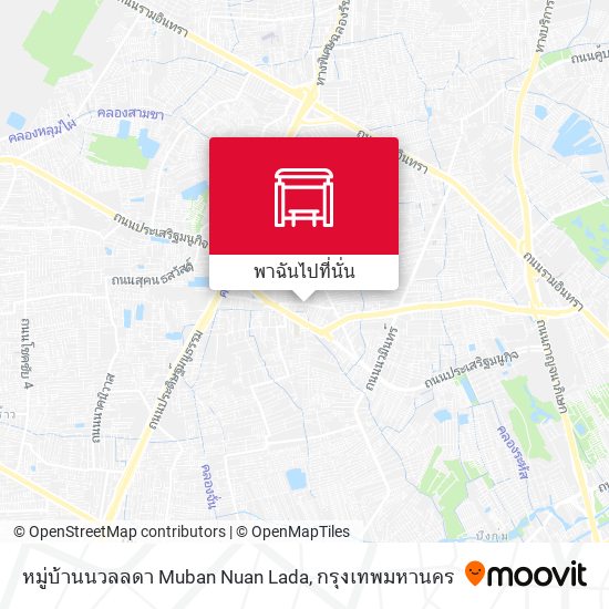 หมู่บ้านนวลลดา Muban Nuan Lada แผนที่