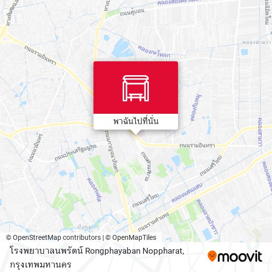 โรงพยาบาลนพรัตน์ Rongphayaban Noppharat แผนที่