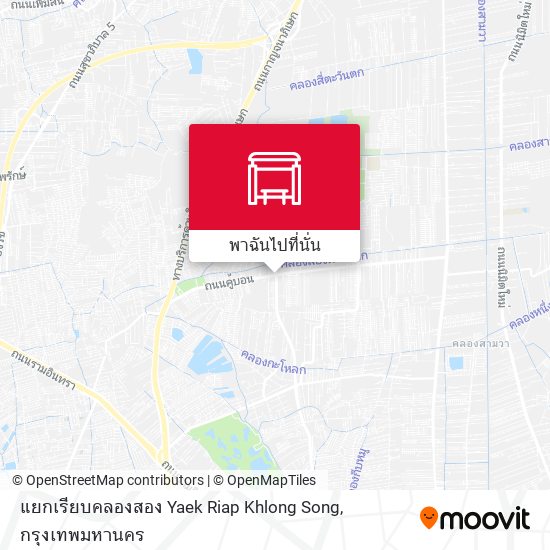 แยกเรียบคลองสอง Yaek Riap Khlong Song แผนที่