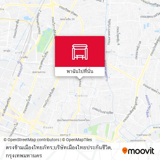 ตรงข้ามเมืองไทยภัทร,บริษัทเมืองไทยประกันชีวิต แผนที่