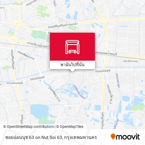 ซอยอ่อนนุช 63 on Nut Soi 63 แผนที่